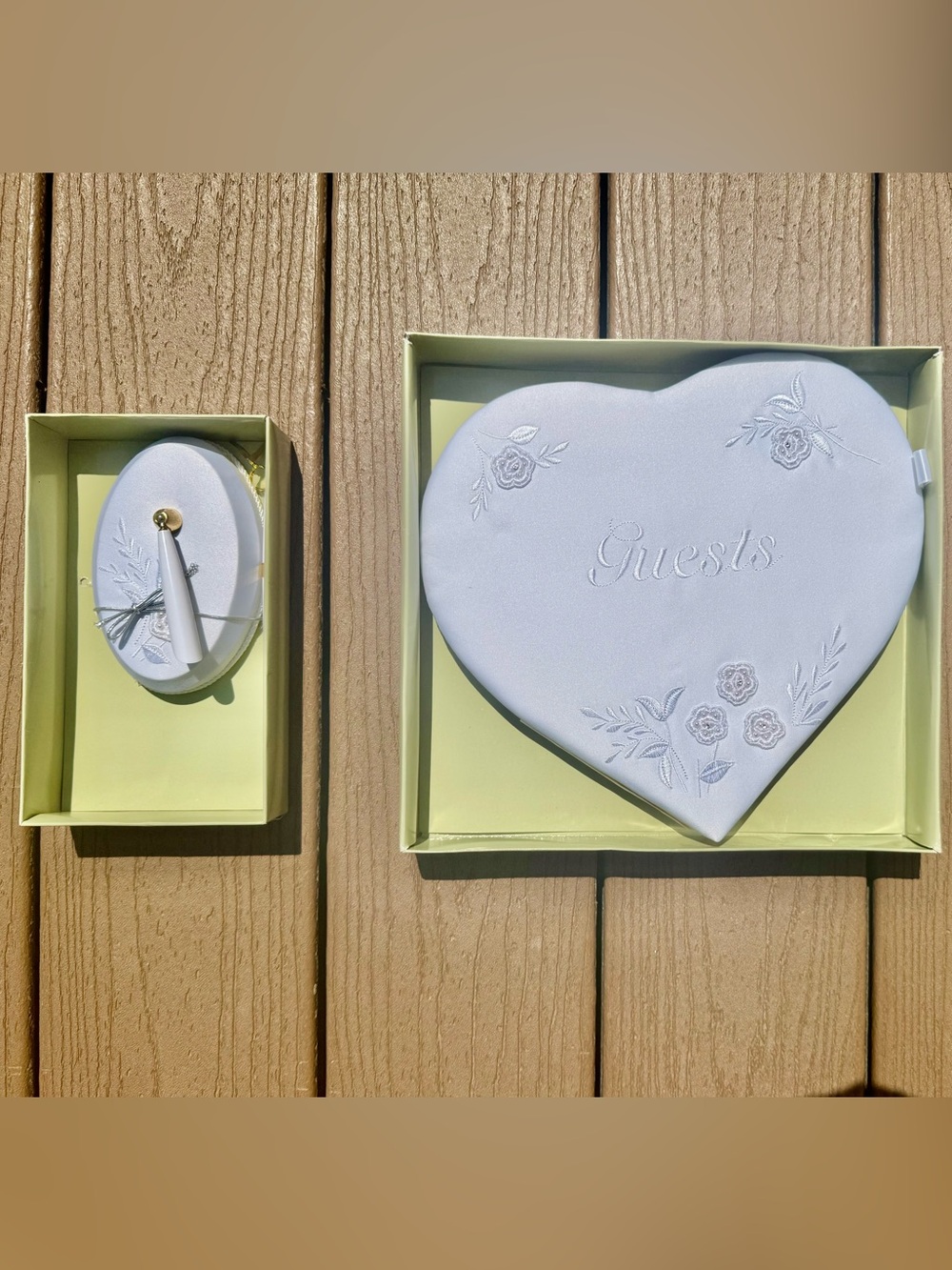 🆕GUEST REGISTRATION SPECIAL EVENT 2 PIECE SET BOOK, FANCY PEN & PEN HOLDER